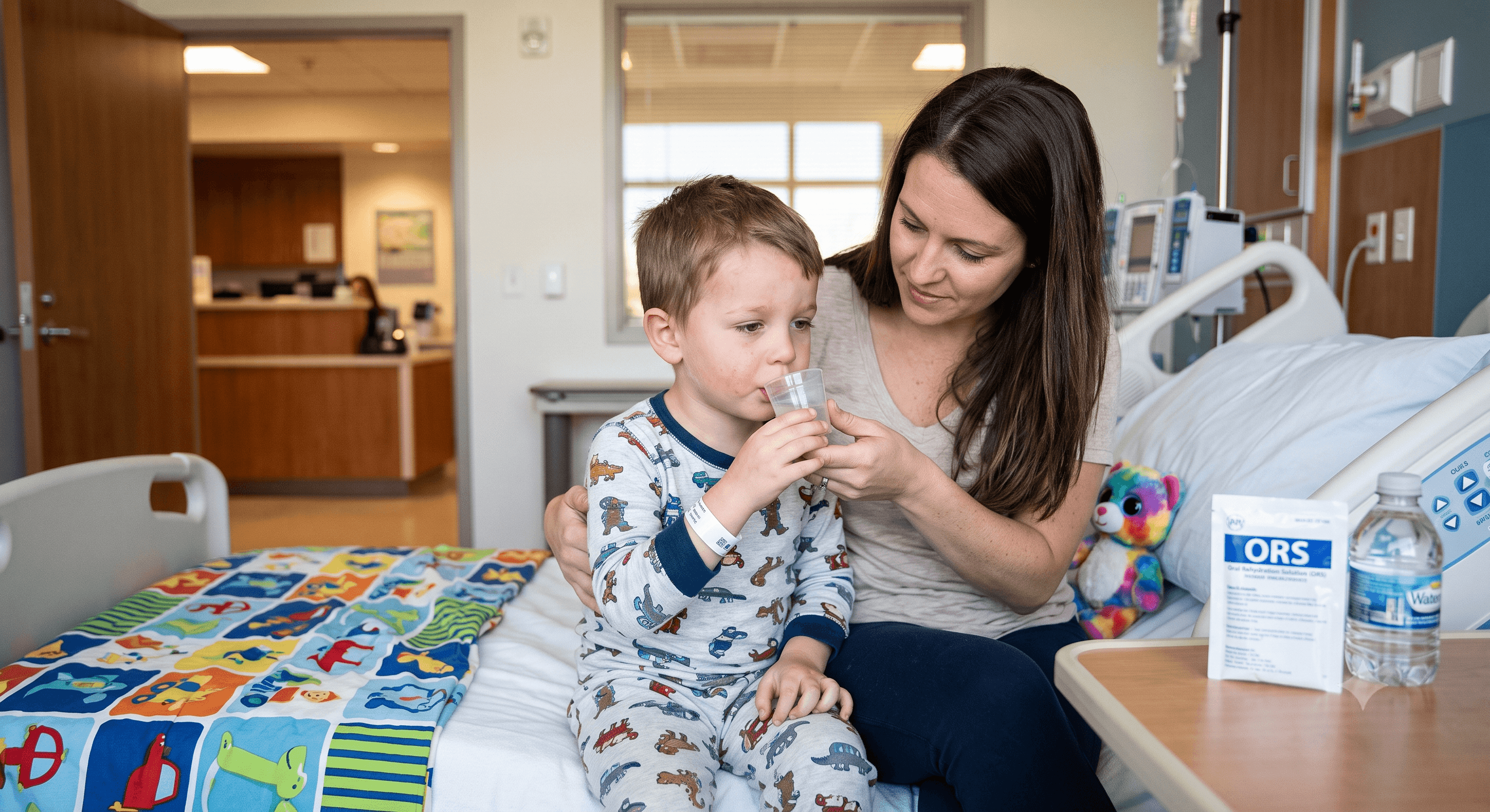 Symptoms and treatment of acute gastroenteritis in children by Dr. Mayur Kumar Goyal