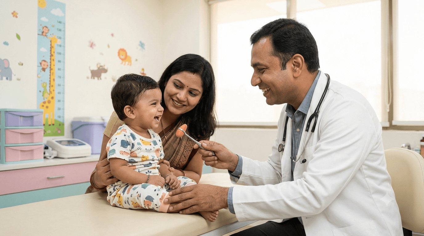 Child growth milestones from birth to five years explained by Dr. Mayur Kumar Goyal