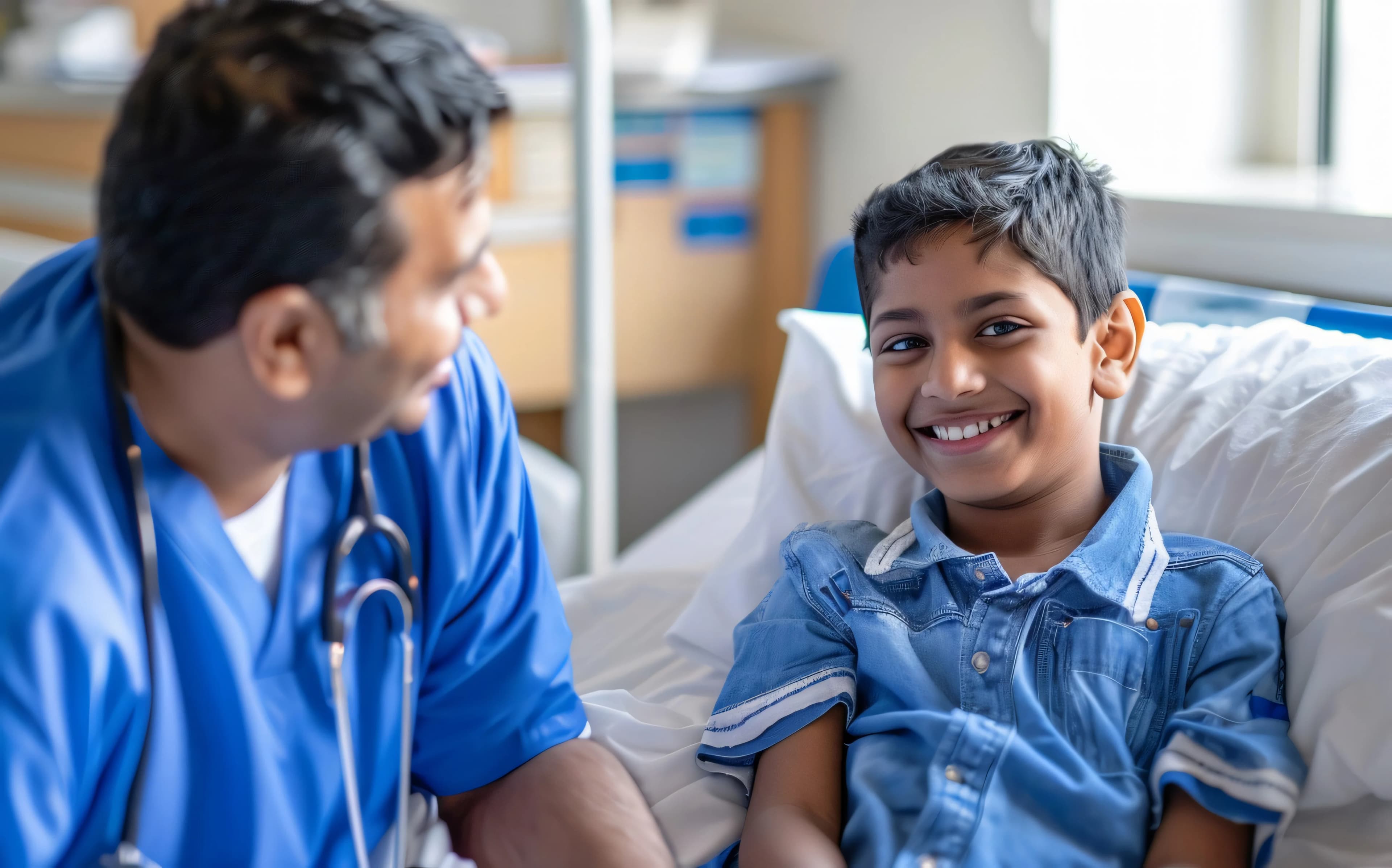 Therapist working with a child on developmental activities